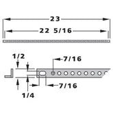 Allen Tel GB67A Mounting Bar for Equipment Rack